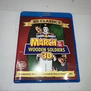 Laurel & Hardy March of the Wooden Soldiers in 3D [3D Blu-Ray]